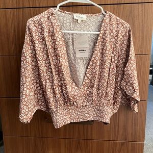 Bohme Elliana Floral Crop Top